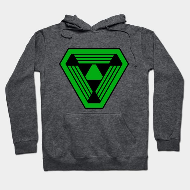 Tri.Optimum (System Shock) Hoodie by CountZero